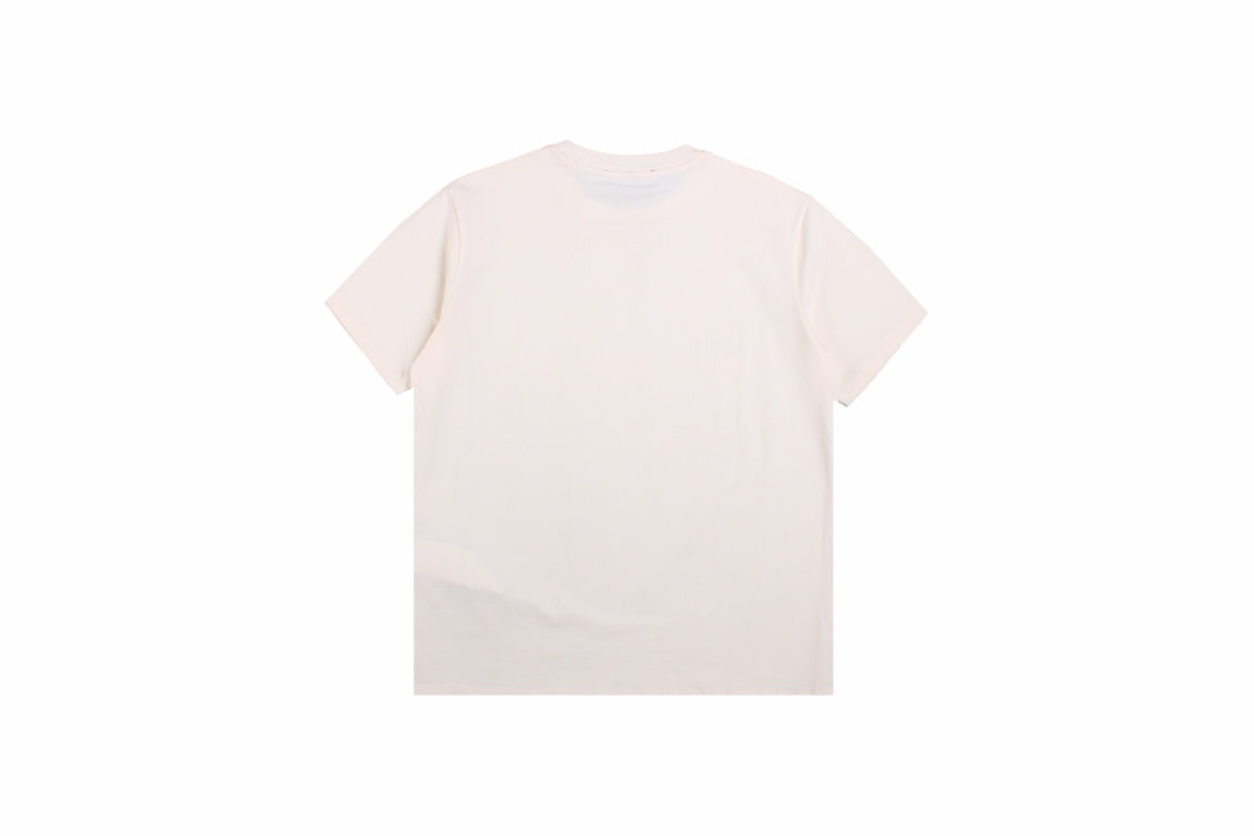 GUCCI x BALENCIAGA DRIP LOGO T-SHIRT CREAM