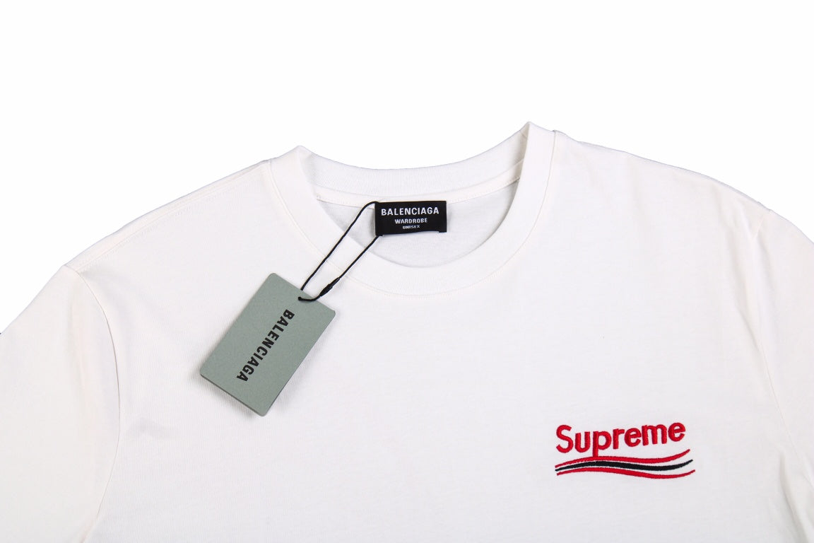 Balenciaga Supreme T-Shirt (White)