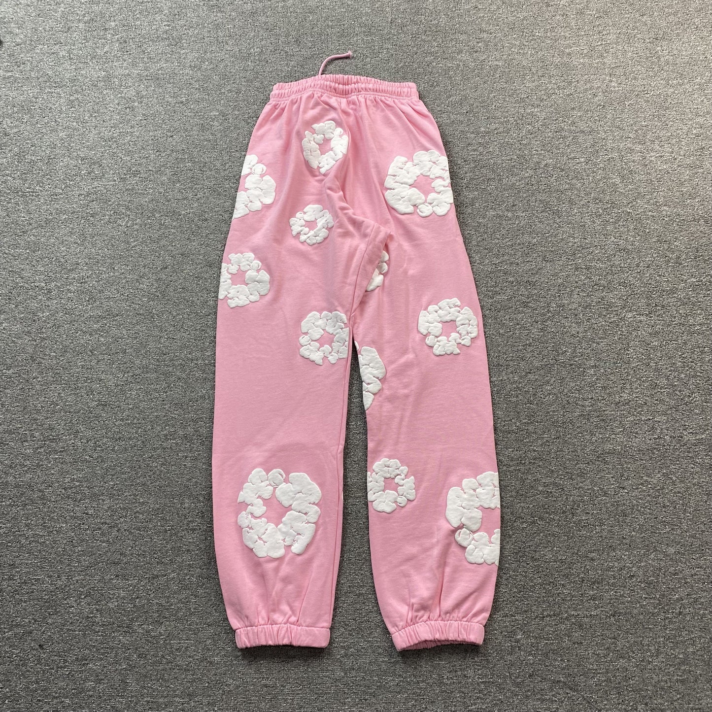 DENIM TEARS COTTON WREATH SWEATPANTS PINK