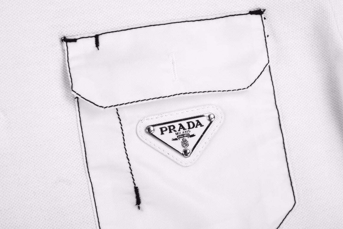 Prada "Pocket Detail" Polo Shirt