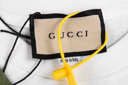 Gucci T-shirt with Embroidered Cities