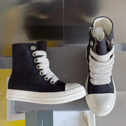 Rick Owens DRKSHDW Ramones High-Top Sneakers