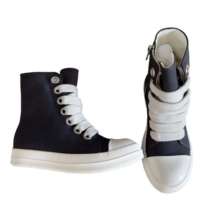 Rick Owens DRKSHDW Ramones High-Top Sneakers