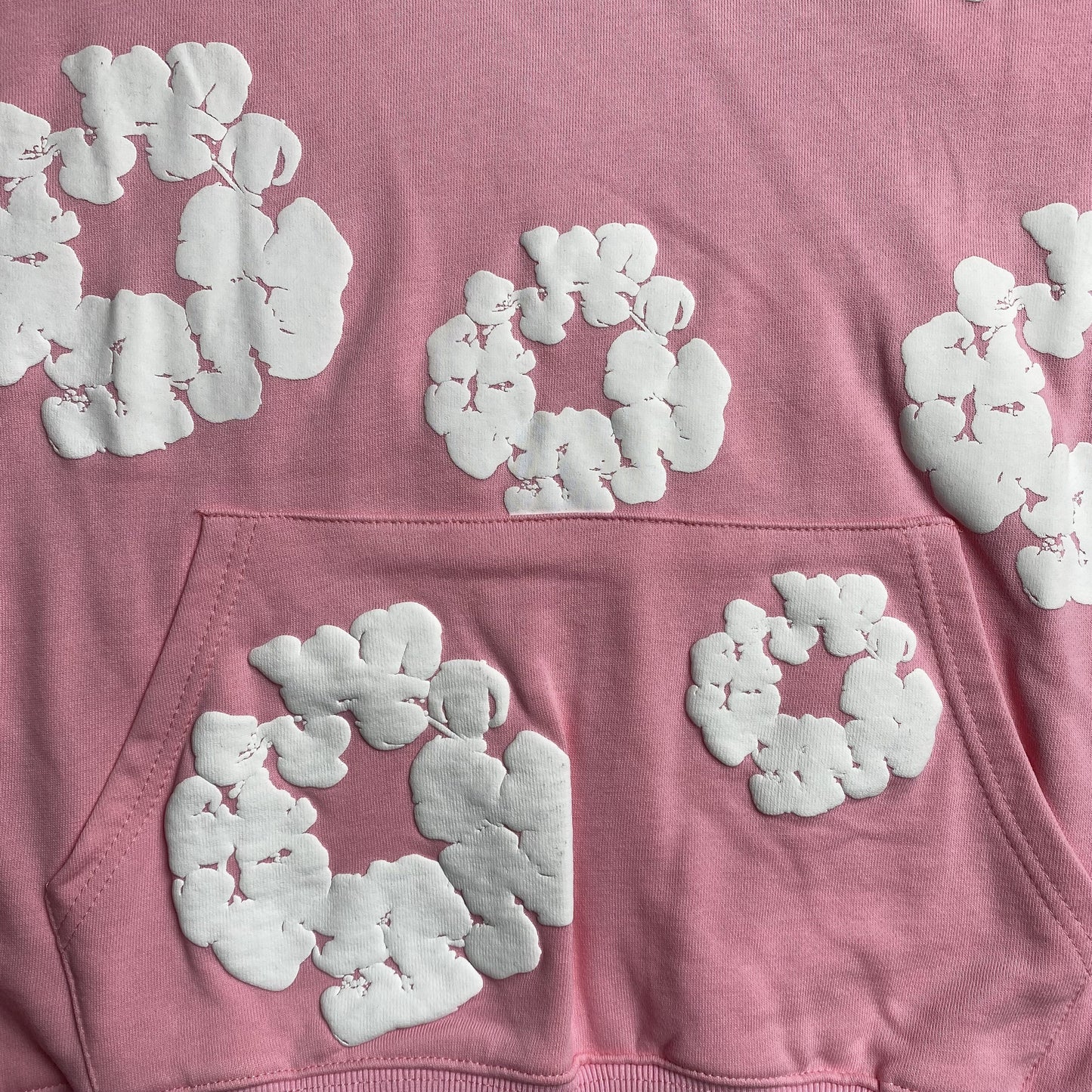 DENIM TEARS COTTON WREATH HOODIE PINK