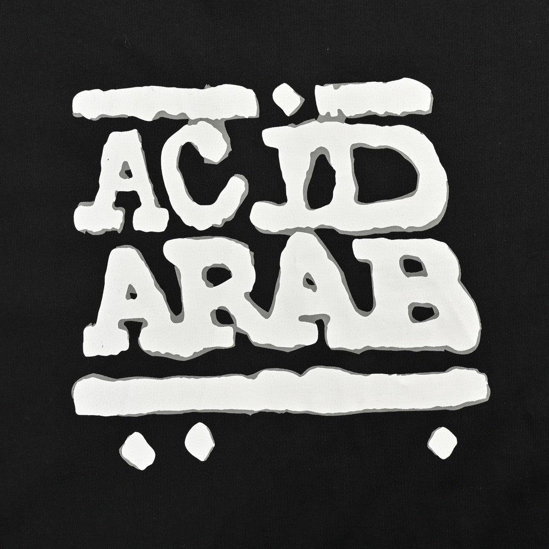 Balenciaga Acid Arab T-Shirt (Black)