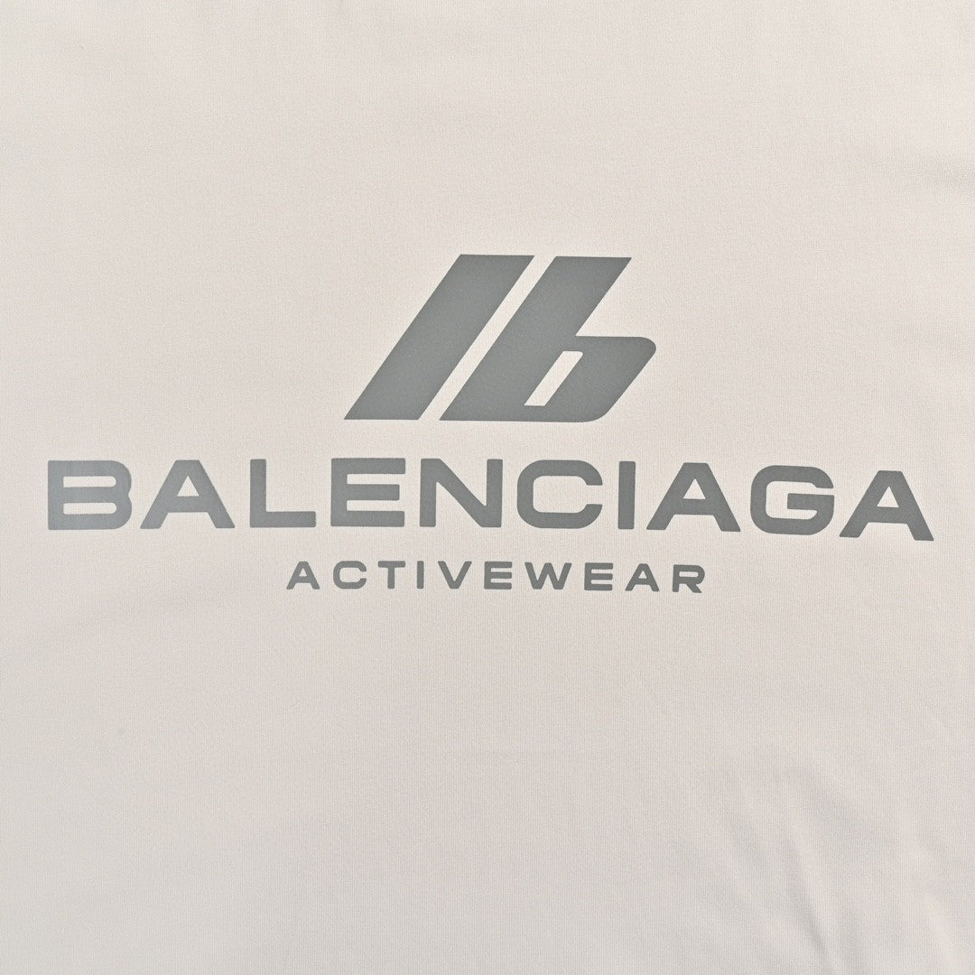 Balenciaga Activewear T-Shirt (Light Beige)