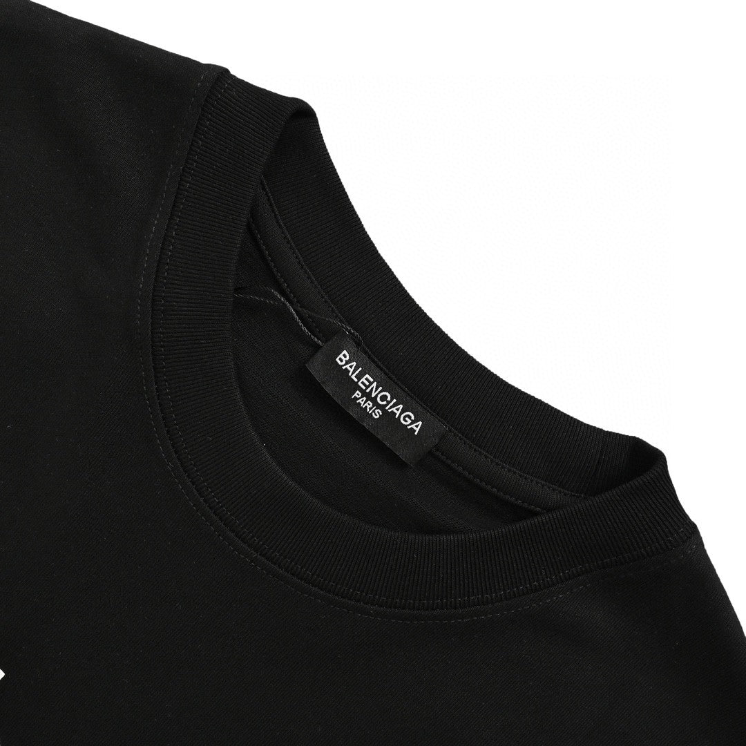 Balenciaga BB Logo T-Shirt (Black)