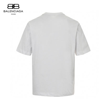 Balenciaga BB Logo T-Shirt (White)