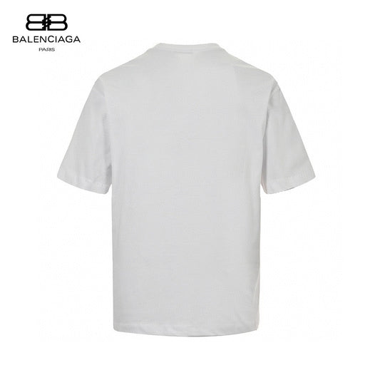 Balenciaga BB Logo T-Shirt (White)