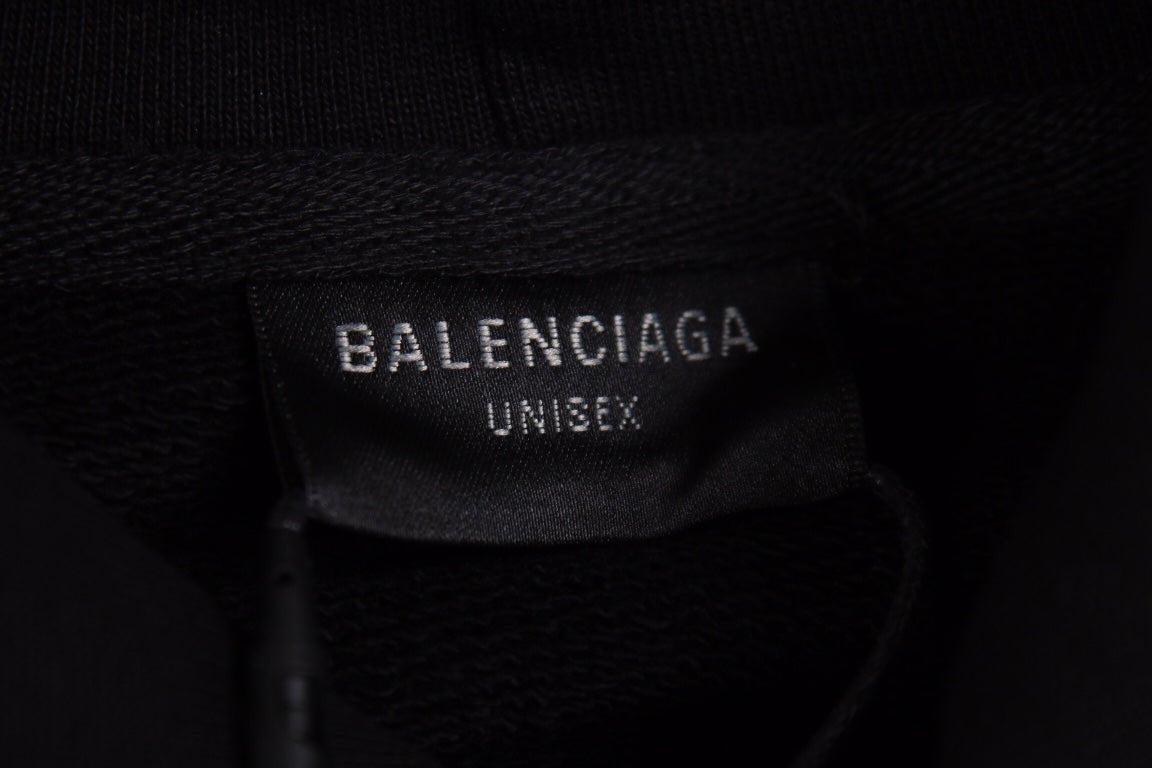 Balenciaga Black Be Yourself Hoodie