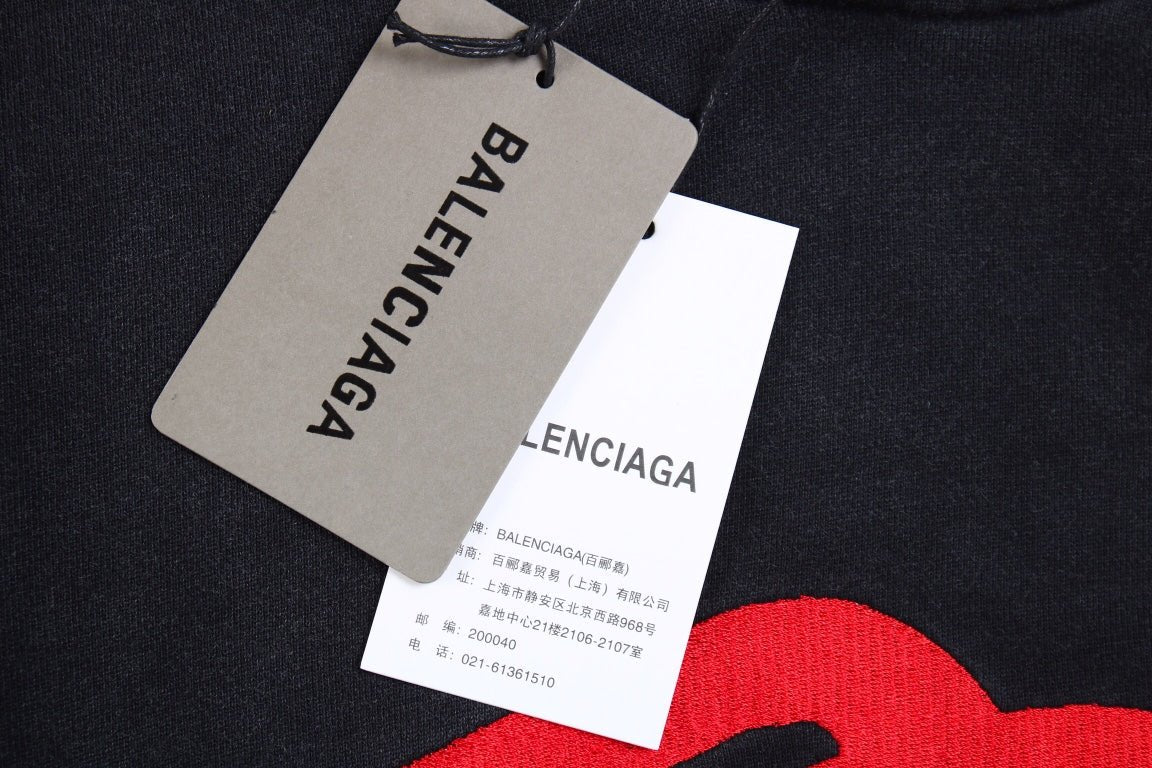 Balenciaga Black Hoodie