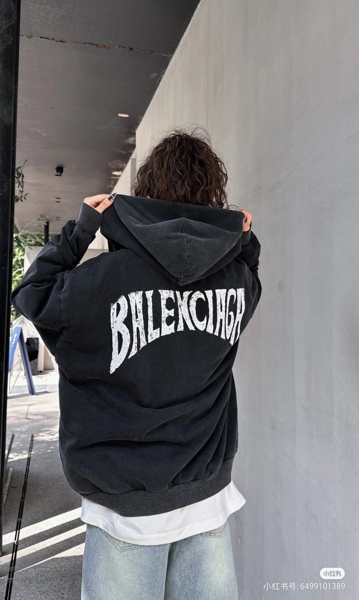 Balenciaga Black Hoodie