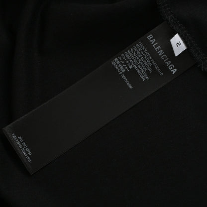 Balenciaga Black T-Shirt with EREWHON Graphic