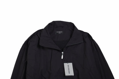 Balenciaga Black Zip-Up Jacket