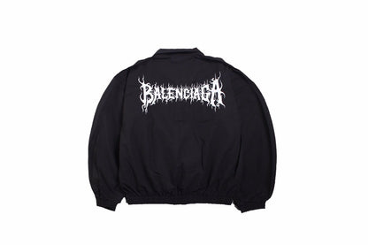 Balenciaga Black Zip-Up Jacket