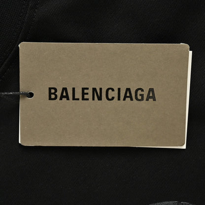 Balenciaga Cracked 'BB' Logo T-Shirt (Black)