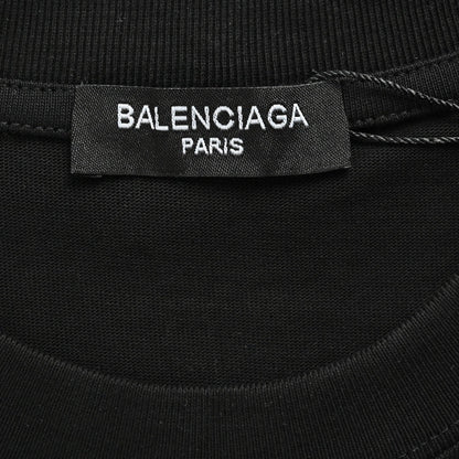 Balenciaga Crystal Logo T-Shirt in Black