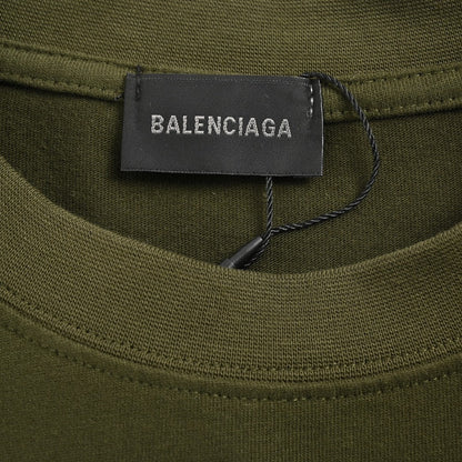 Balenciaga Design Team T-Shirt (Olive Green)