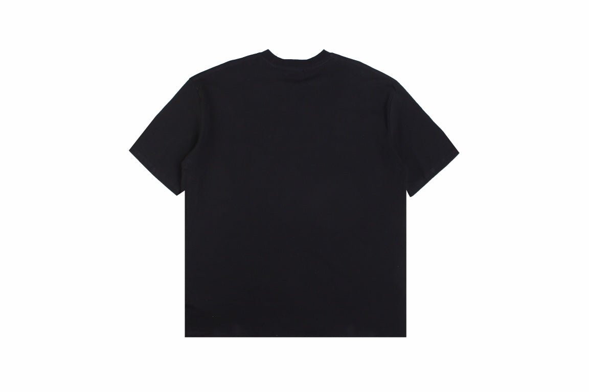 BALENCIAGA DESIGNER NAMES T-SHIRT BLACK