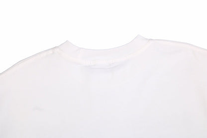 BALENCIAGA DESIGNER NAMES T-SHIRT WHITE