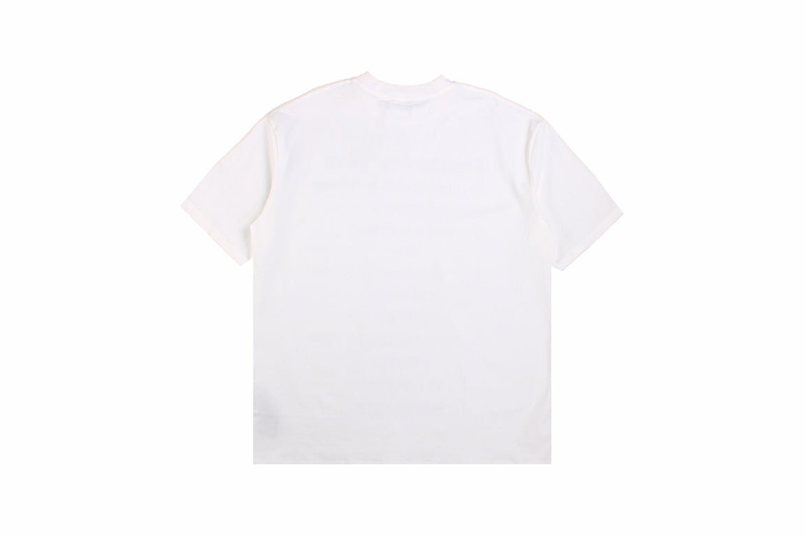 BALENCIAGA DESIGNER NAMES T-SHIRT WHITE