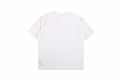 BALENCIAGA DESIGNER NAMES T-SHIRT WHITE