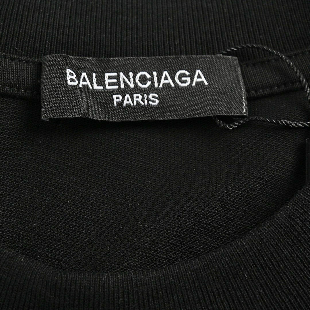 Balenciaga Distorted Logo T-Shirt