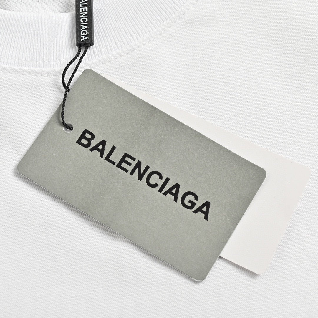 Balenciaga Distorted Logo T-Shirt