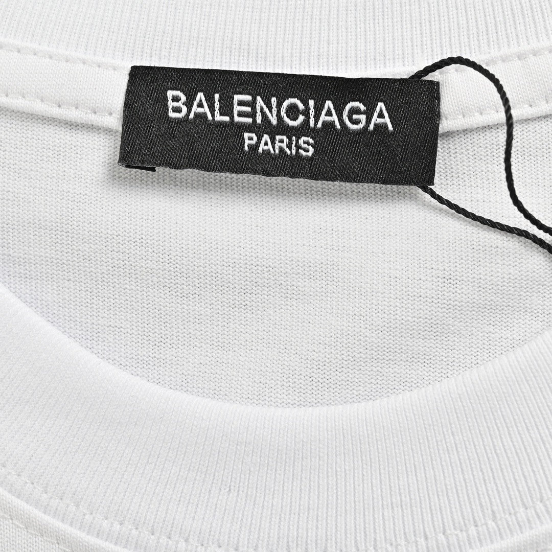 Balenciaga Distorted Logo T-Shirt