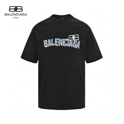 Balenciaga Distorted Logo T-Shirt