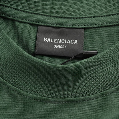 Balenciaga Distorted Logo T-Shirt (Green)