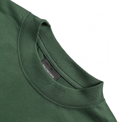 Balenciaga Distorted Logo T-Shirt (Green)