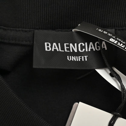 Balenciaga Distressed Logo T-Shirt