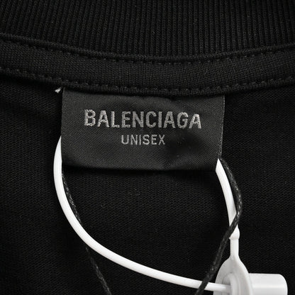 Balenciaga Gradient Logo T-Shirt (Black)