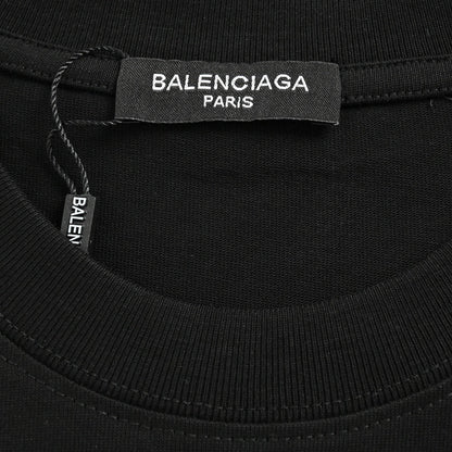 Balenciaga Gradient Stripe Black T-Shirt