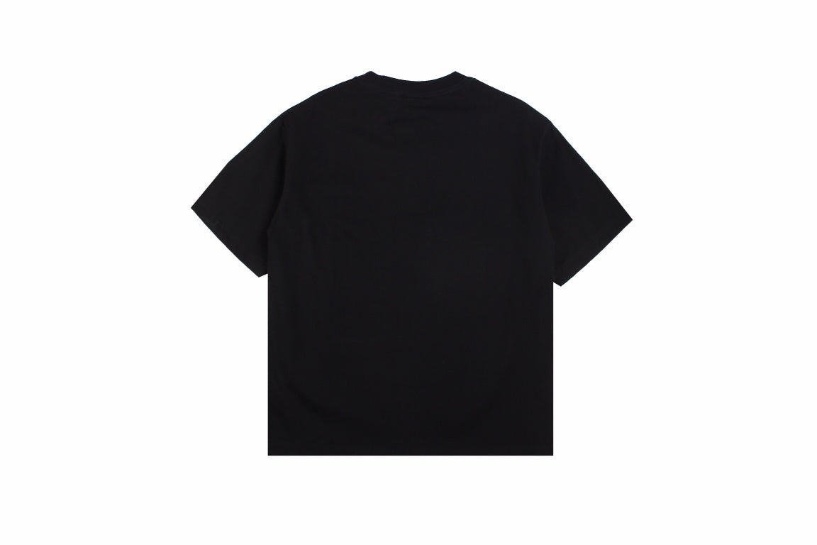 BALENCIAGA GRAFFITI LOGO T-SHIRT BLACK