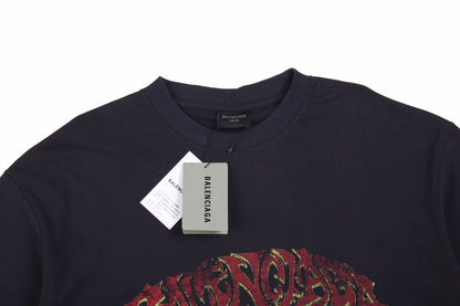 BALENCIAGA GRAFFITI T-SHIRT BLACK