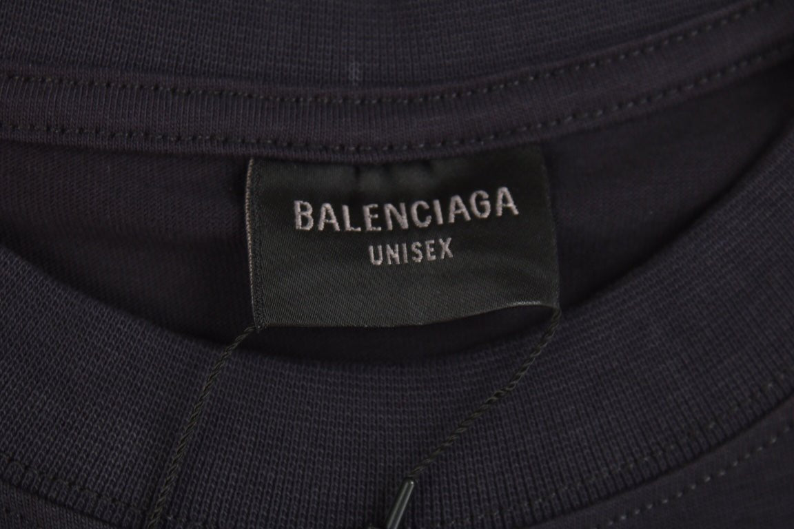 BALENCIAGA GRAFFITI T-SHIRT BLACK