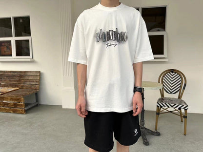 Balenciaga Graphic Logo T-Shirt