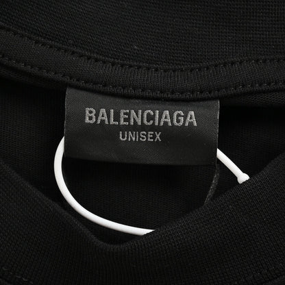 Balenciaga Grey Logo T-Shirt (Black)