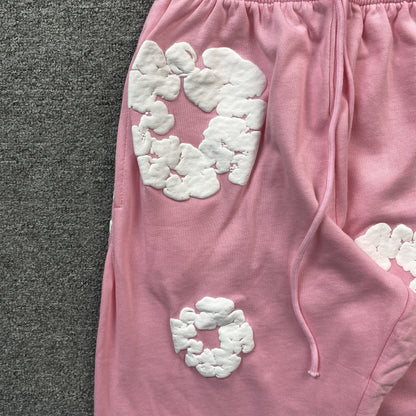 DENIM TEARS COTTON WREATH SWEATPANTS PINK