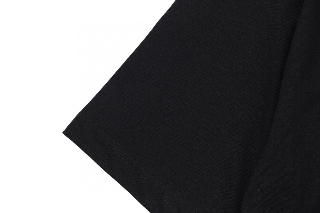 Balenciaga Wave Logo T-Shirt (Black)