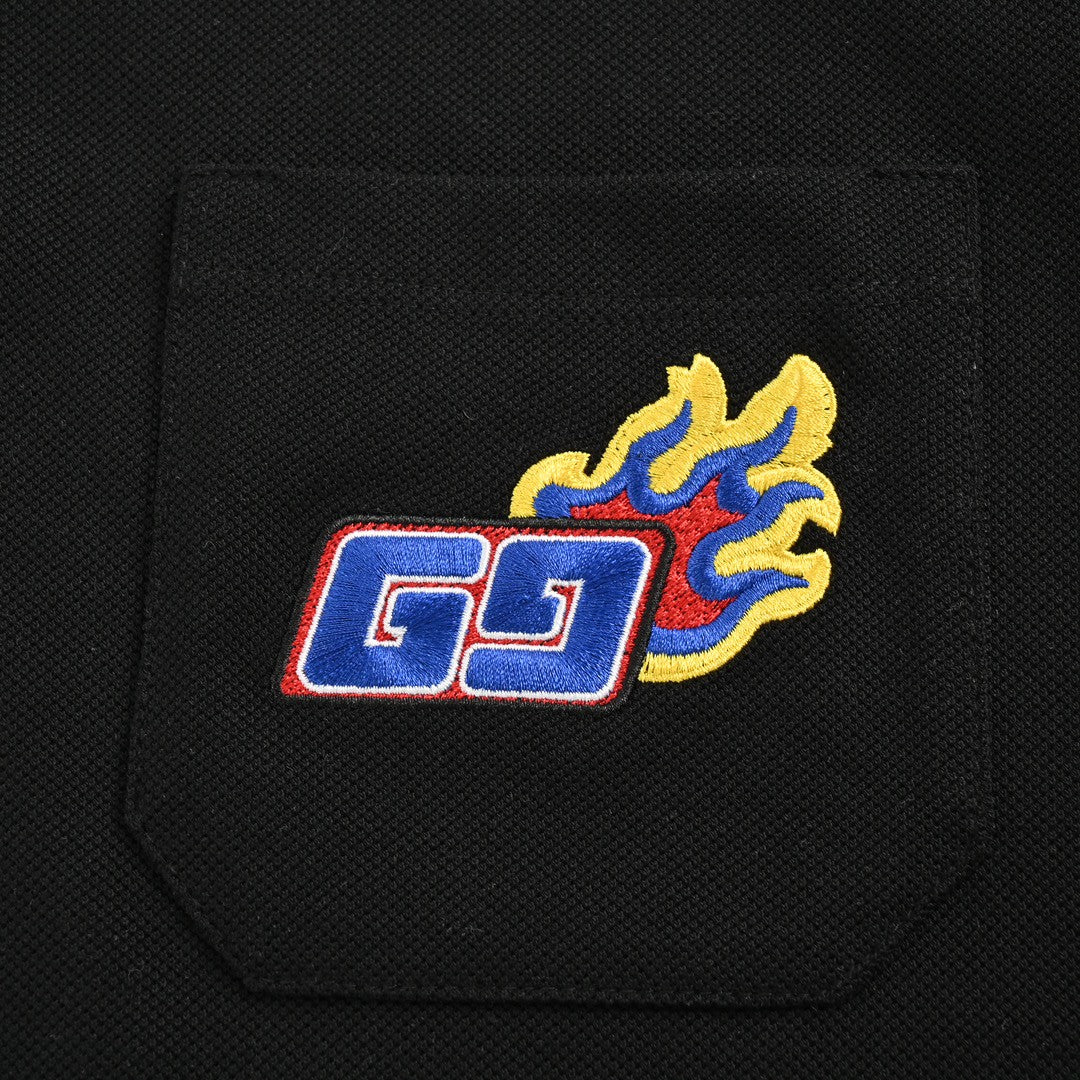 Gucci Flame Logo Polo Shirt