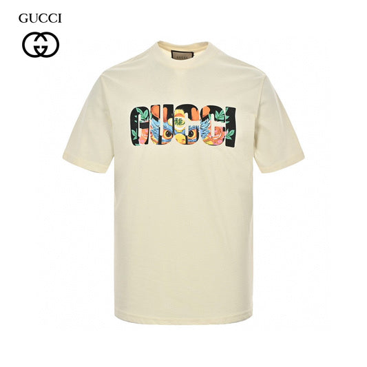 Gucci Graphic T-Shirt (Cream)