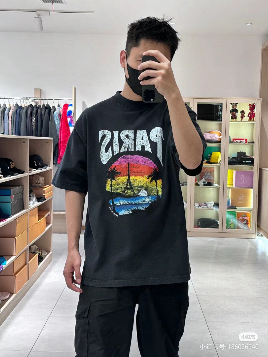 Balenciaga Paris Graphic T-Shirt