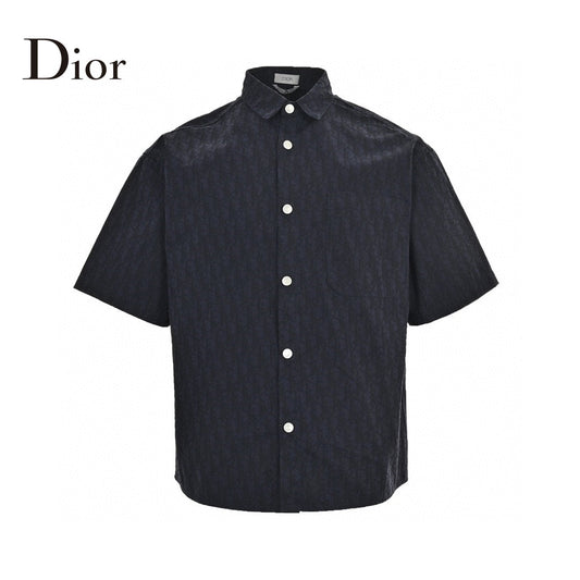 Dior Black Short-Sleeve Shirt