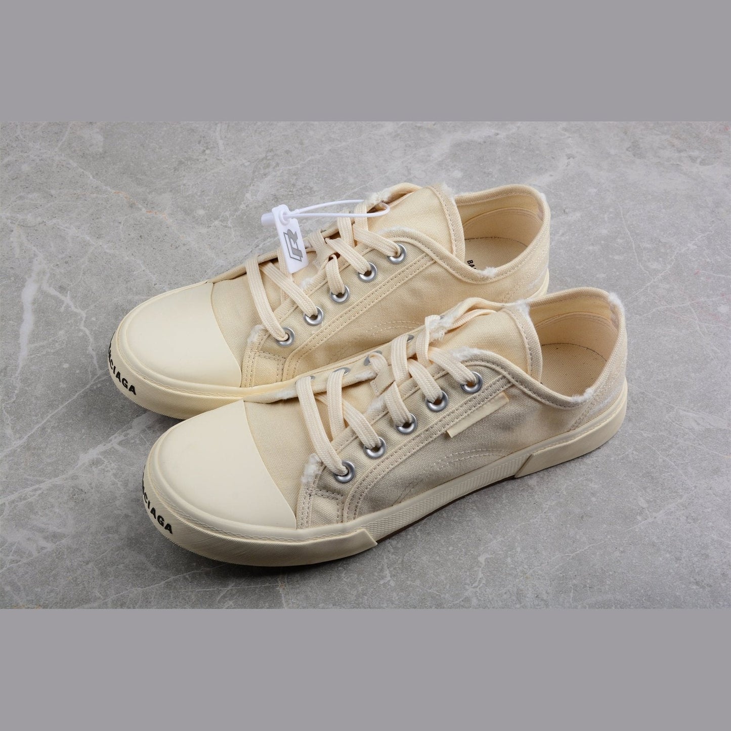 BALENCIAGA PARIS MID VULC DESTR x BEIGE