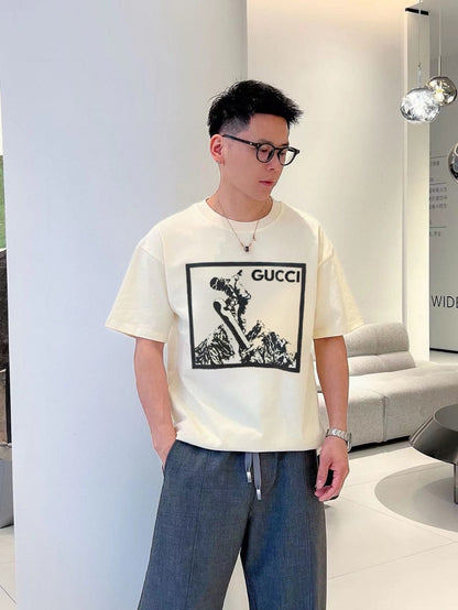 Gucci Snowboarder Graphic T-Shirt