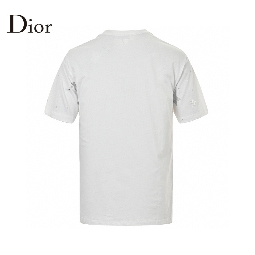 Dior Star Graphic White T-Shirt