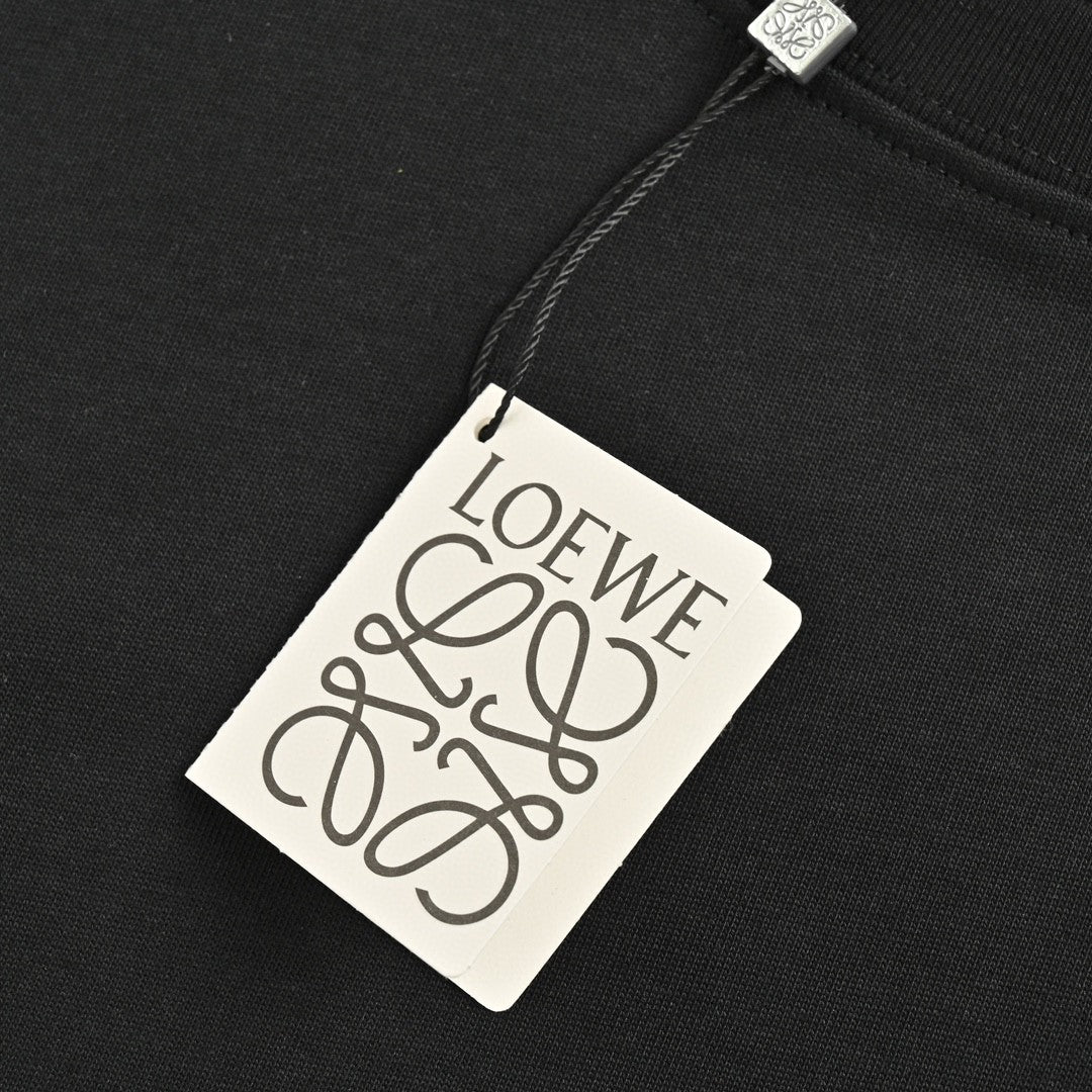 Loewe T-Shirt - Black with White Pocket